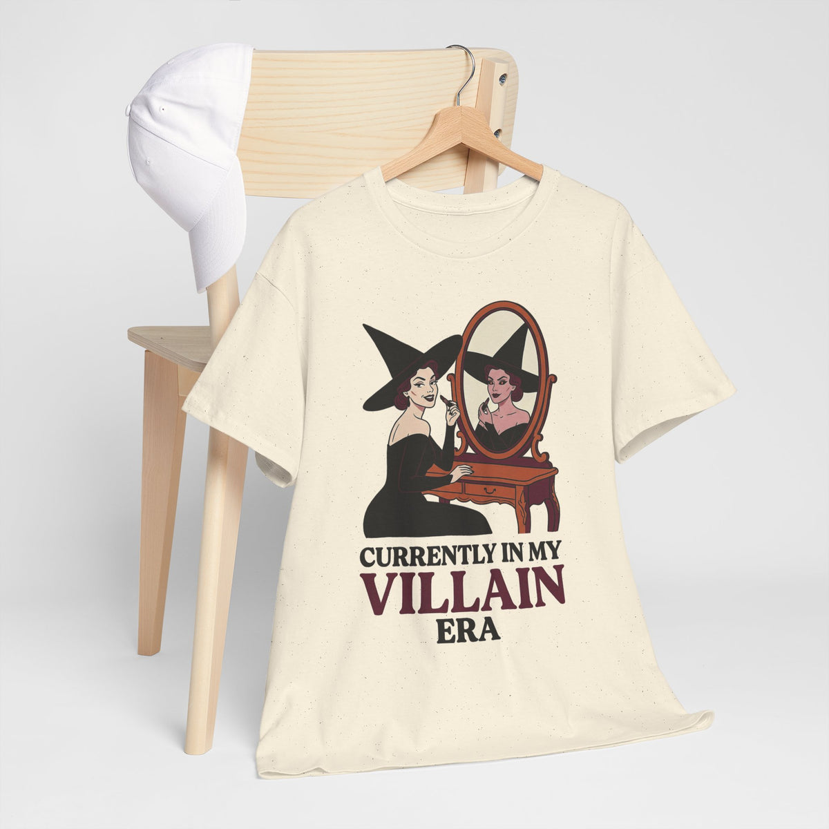 Villain Era T‑Shirt — "Currently In My Villain Era" Witch Mirror Graphic Tee