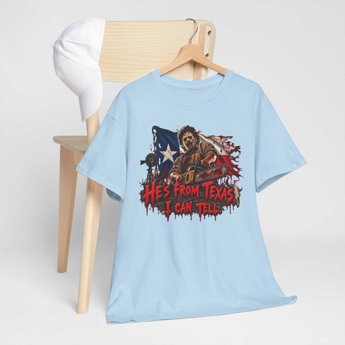 Chainsaw Massacre He's From Texas I Can Tell T-Shirt