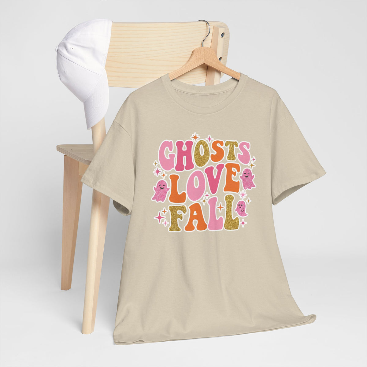 Ghosts Love Fall Halloween Unisex T-Shirt