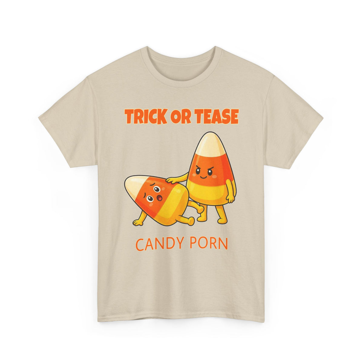 Halloween Candy Porn T-Shirt - "Trick or Tease" Funny Candy Porn Tee