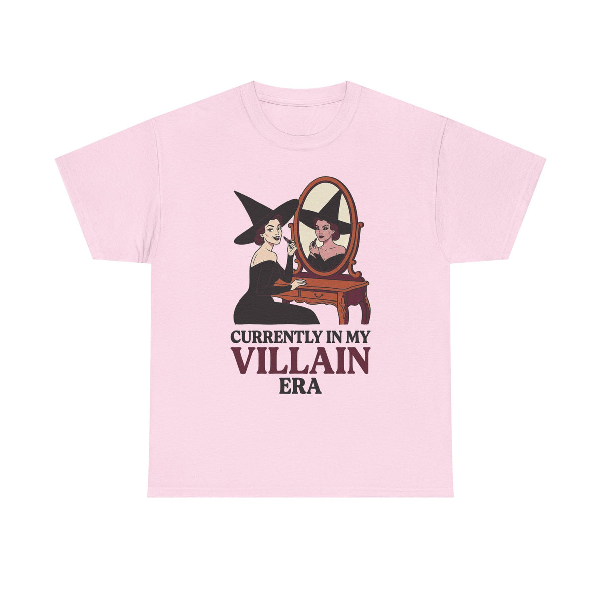 Villain Era T‑Shirt — "Currently In My Villain Era" Witch Mirror Graphic Tee