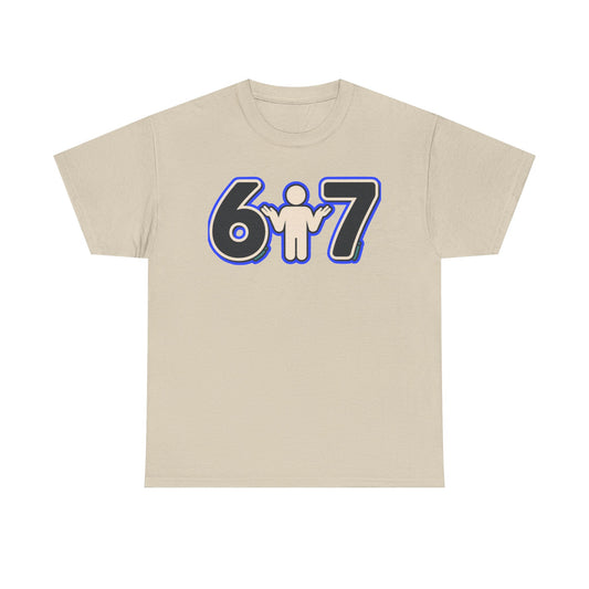 6'7" Silhouette Graphic Tee — Tall Person Pride Shirt