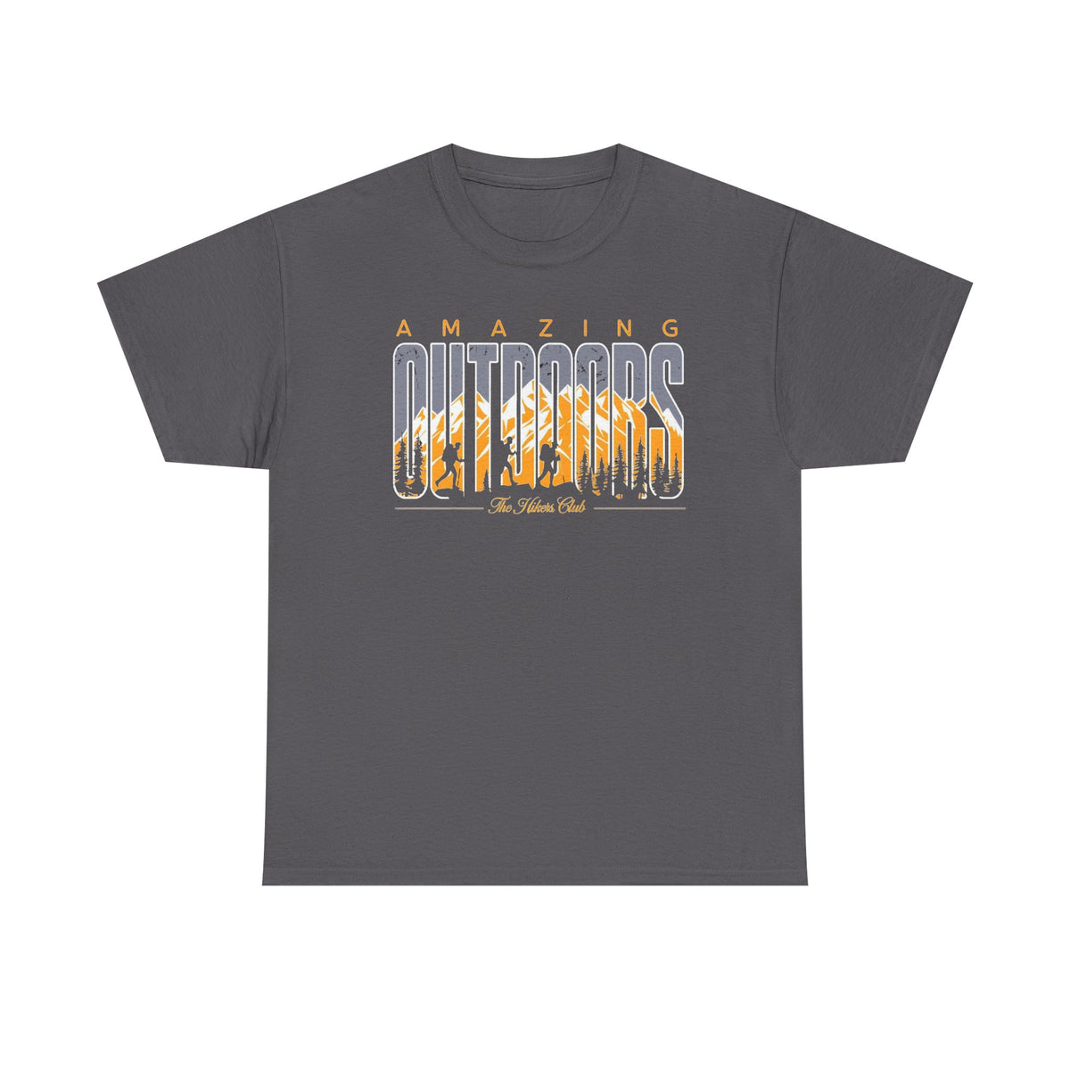Amazing Outdoors T-Shirt — Scenic Mountain Camping Graphic Tee
