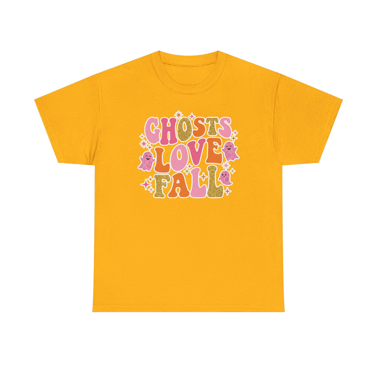 Ghosts Love Fall Halloween Unisex T-Shirt