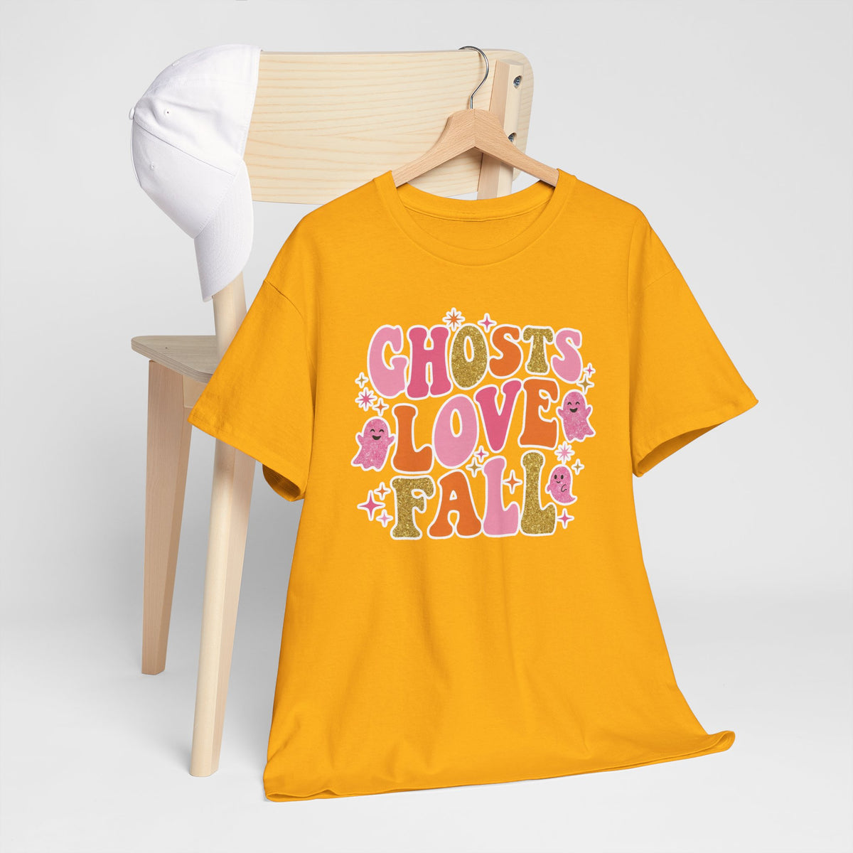 Ghosts Love Fall Halloween Unisex T-Shirt