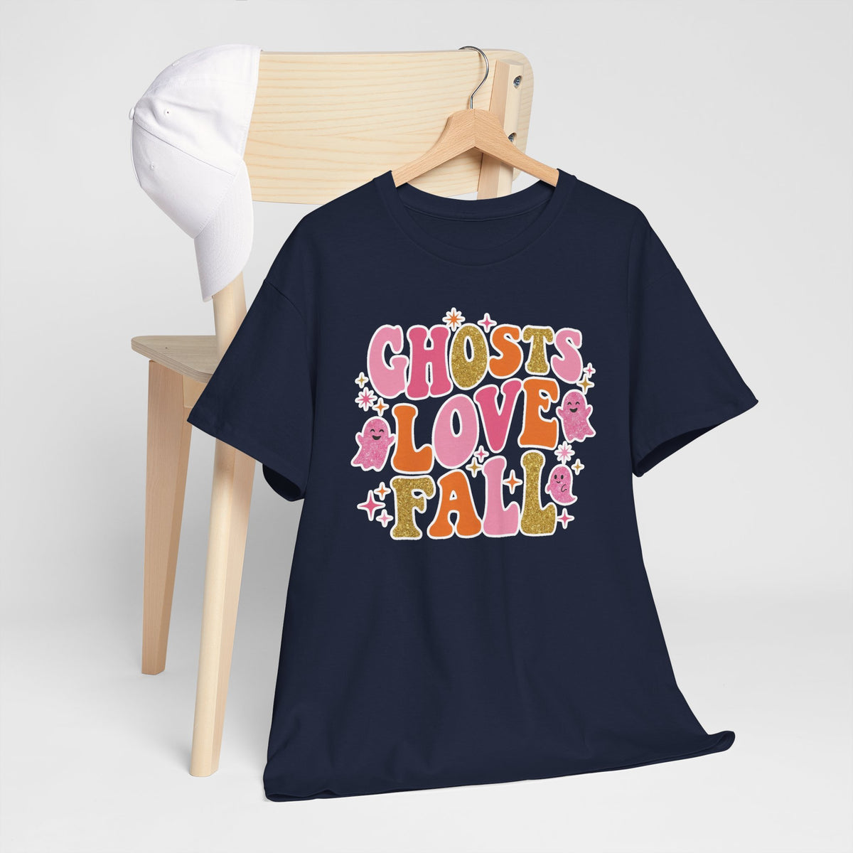 Ghosts Love Fall Halloween Unisex T-Shirt
