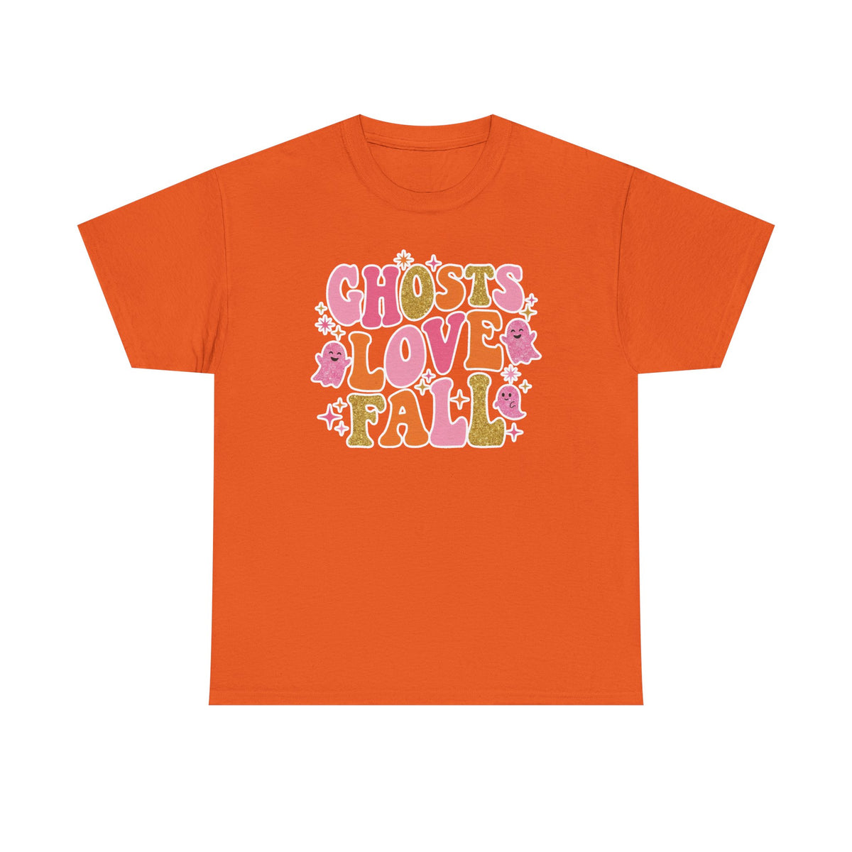 Ghosts Love Fall Halloween Unisex T-Shirt