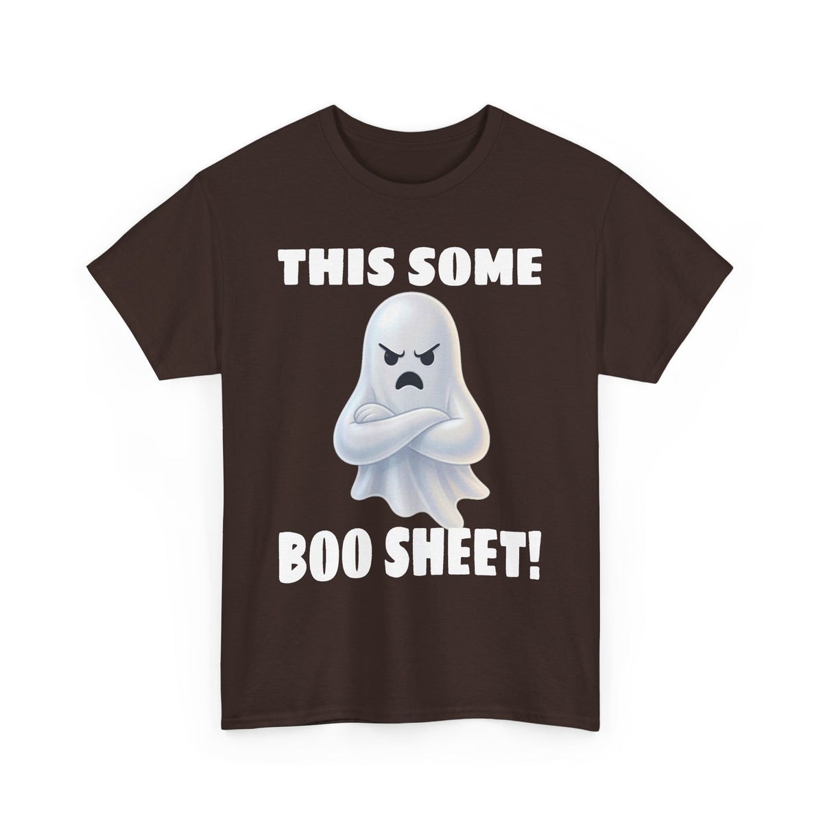 Funny Halloween T-Shirt - "This Some Boo Sheet!" Angry Ghost Tee