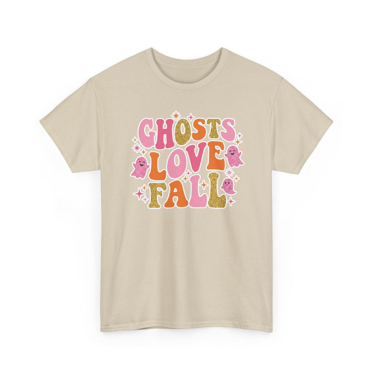 Ghosts Love Fall Halloween Unisex T-Shirt