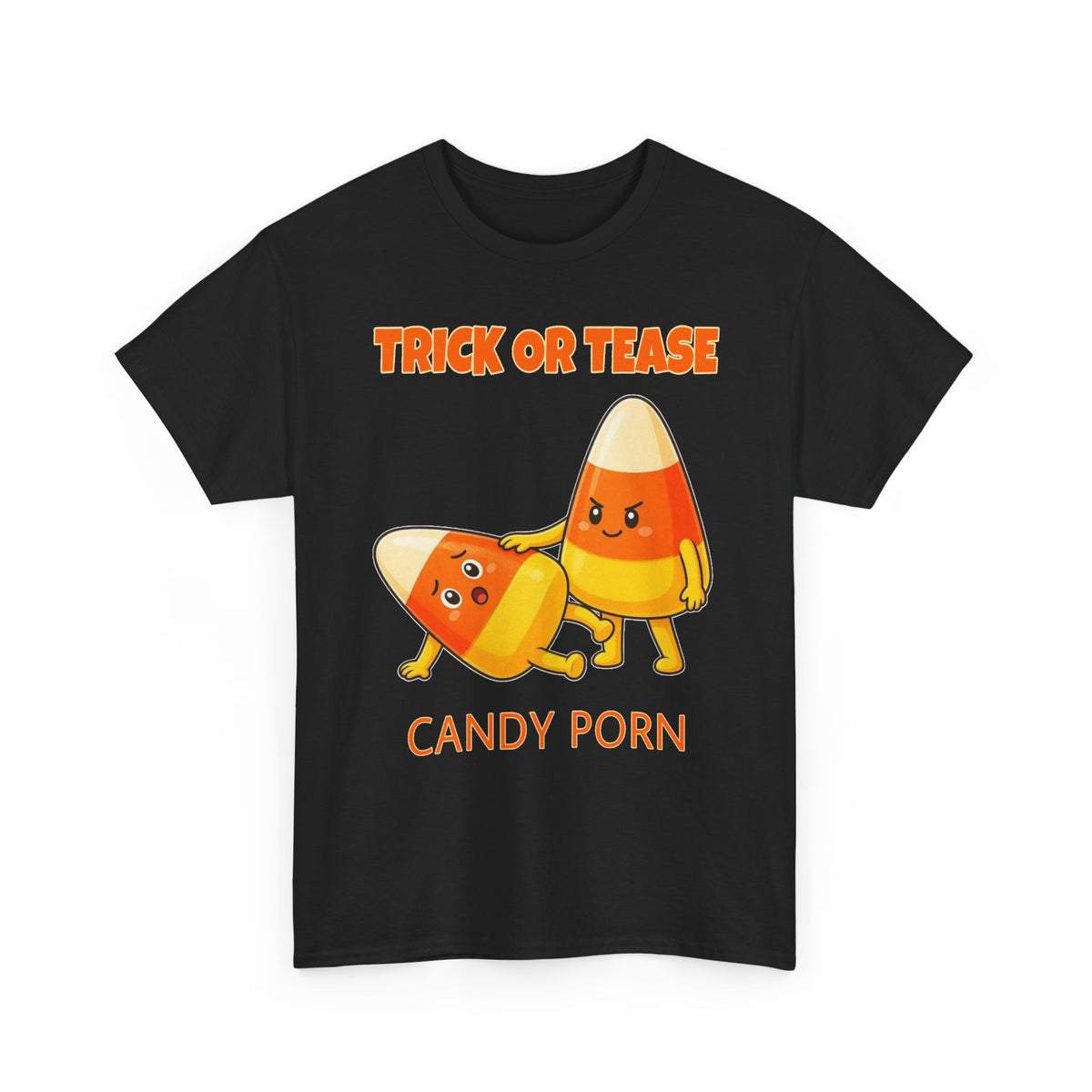 Halloween Candy Porn T-Shirt - "Trick or Tease" Funny Candy Porn Tee