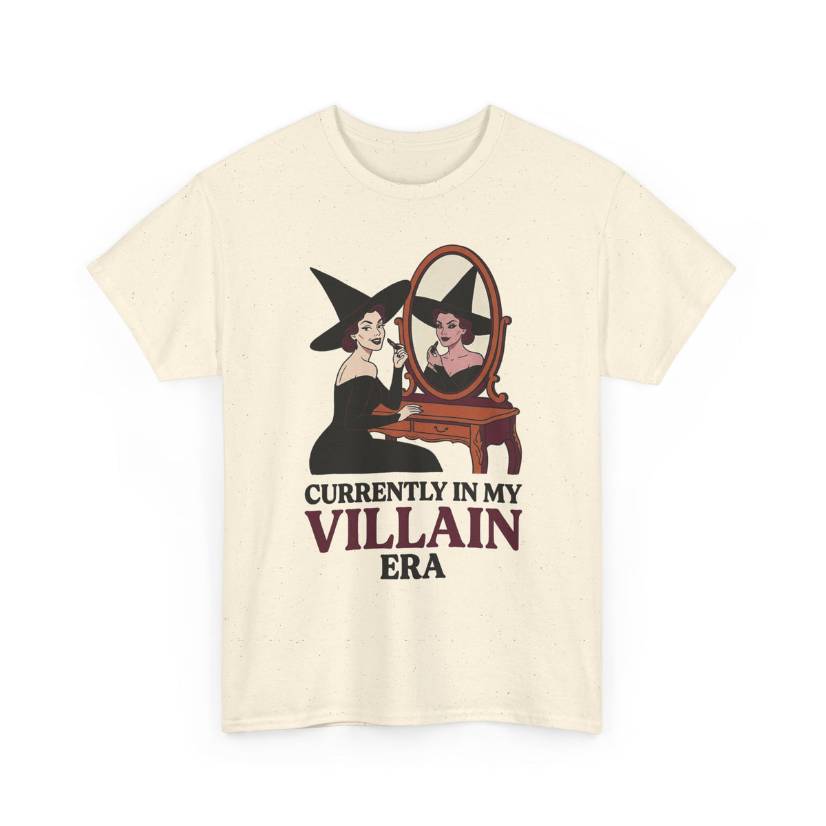 Villain Era T‑Shirt — "Currently In My Villain Era" Witch Mirror Graphic Tee