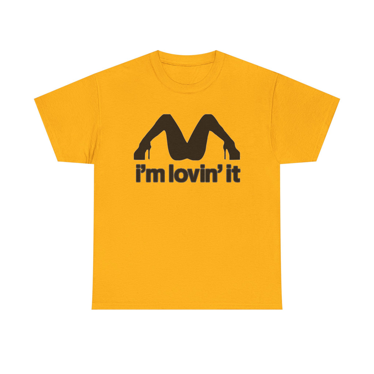 I'm Lovin' It Graphic Tee — Parody Arch Logo T-Shirt