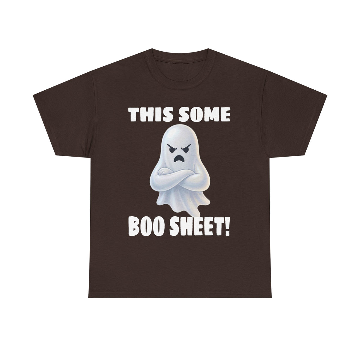 Funny Halloween T-Shirt - "This Some Boo Sheet!" Angry Ghost Tee