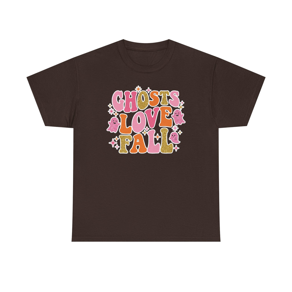 Ghosts Love Fall Halloween Unisex T-Shirt