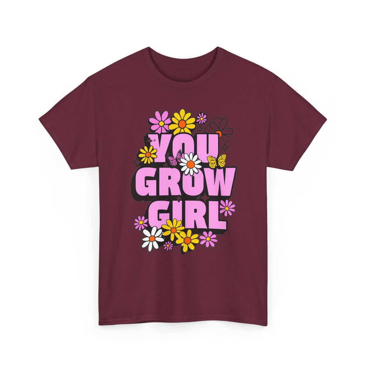 You Grow Girl Unisex Heavy Cotton Tee