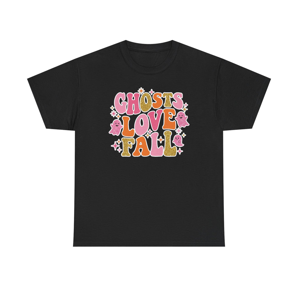 Ghosts Love Fall Halloween Unisex T-Shirt