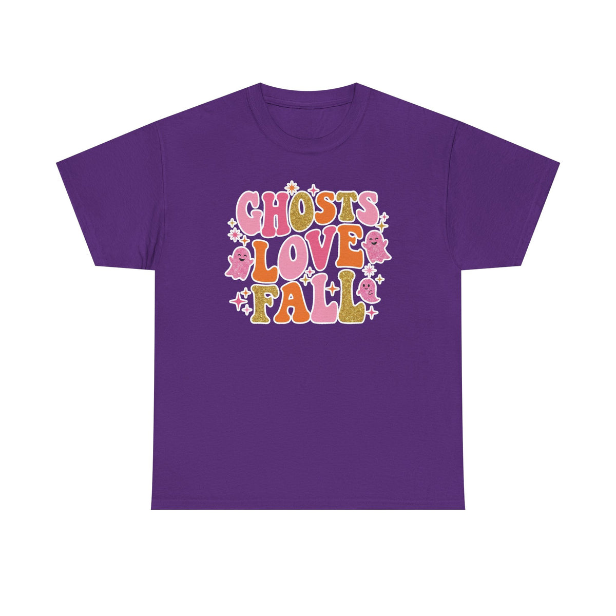 Ghosts Love Fall Halloween Unisex T-Shirt