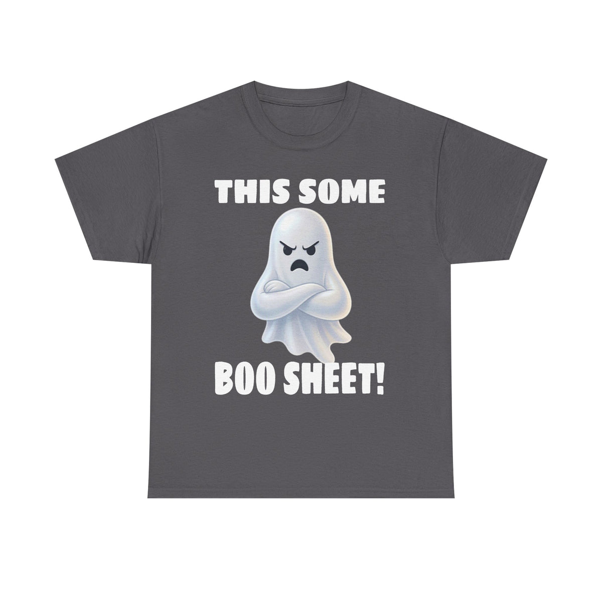 Funny Halloween T-Shirt - "This Some Boo Sheet!" Angry Ghost Tee