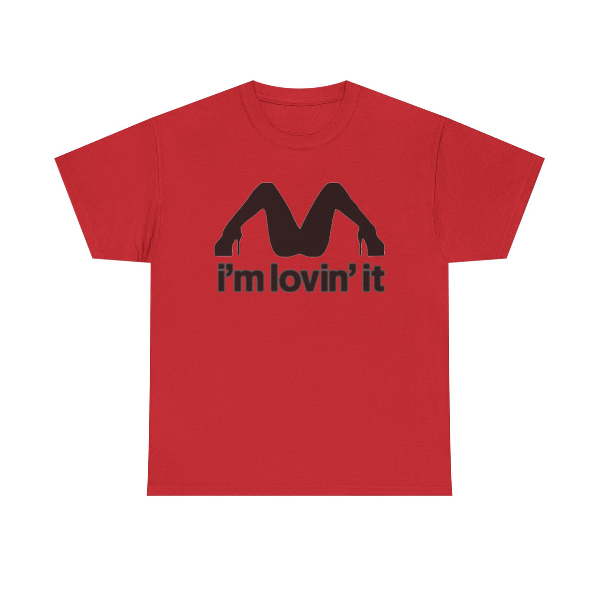 I'm Lovin' It Graphic Tee — Parody Arch Logo T-Shirt