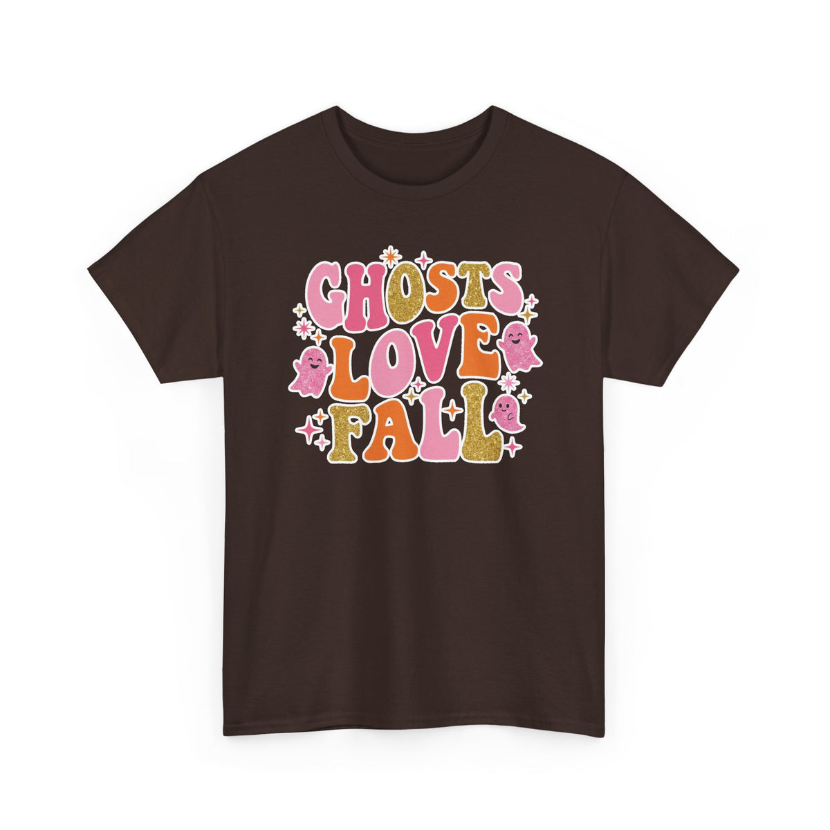 Ghosts Love Fall Halloween Unisex T-Shirt