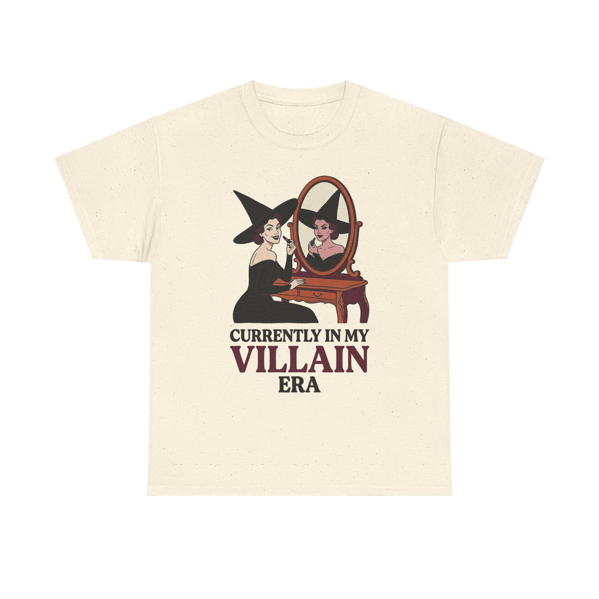Villain Era T‑Shirt — "Currently In My Villain Era" Witch Mirror Graphic Tee