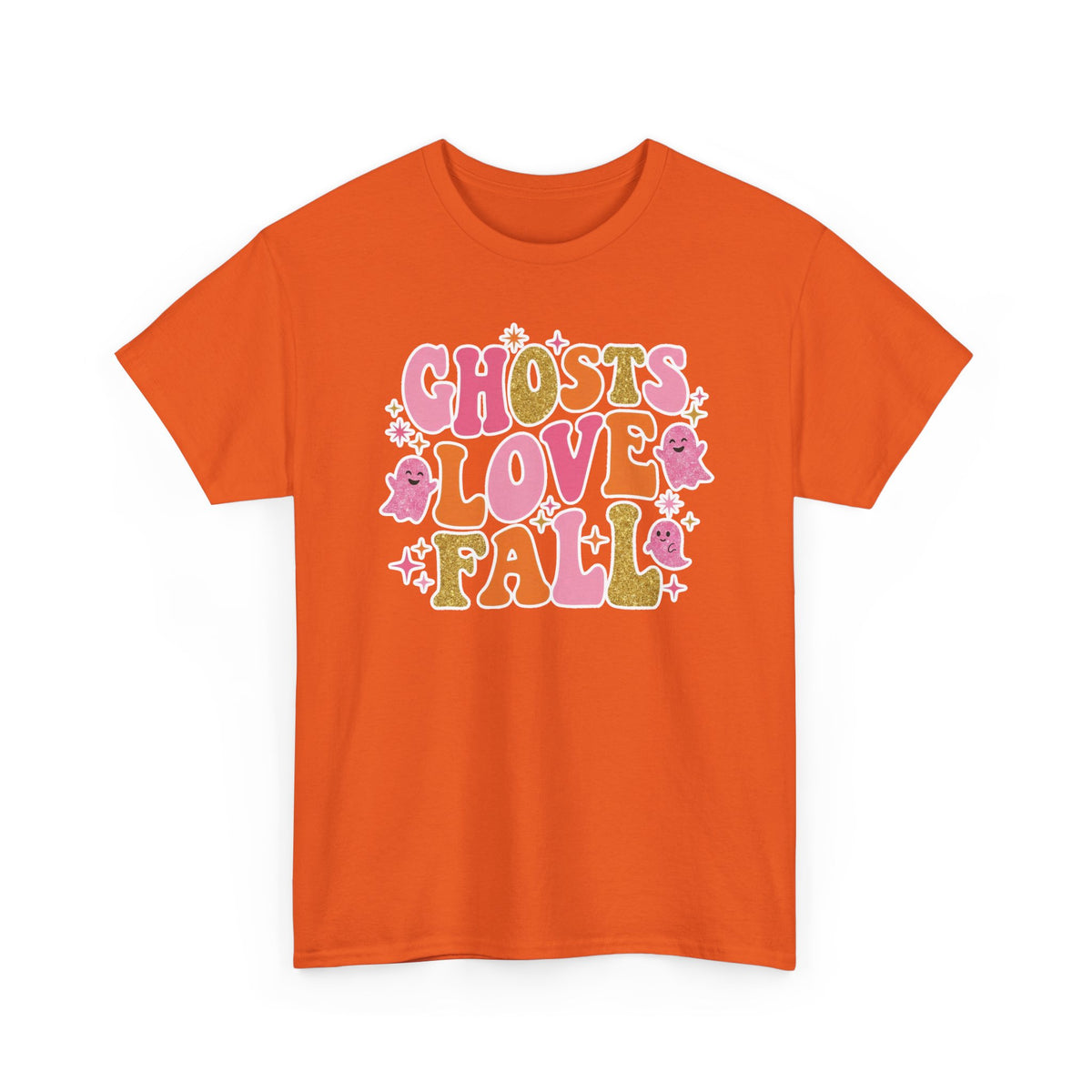 Ghosts Love Fall Halloween Unisex T-Shirt