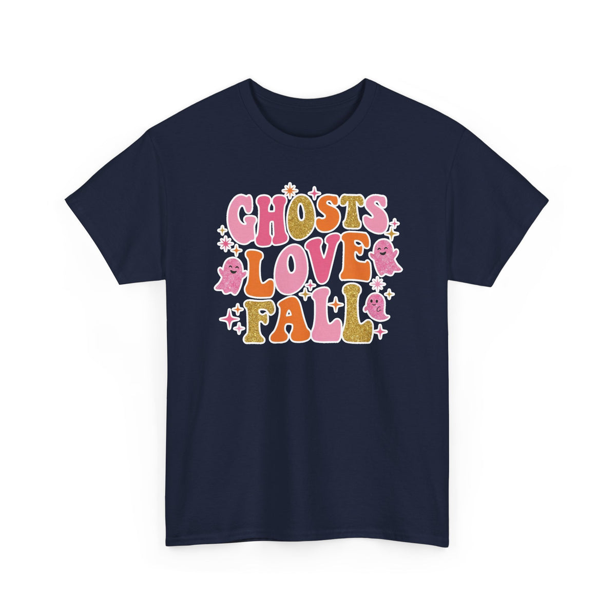 Ghosts Love Fall Halloween Unisex T-Shirt