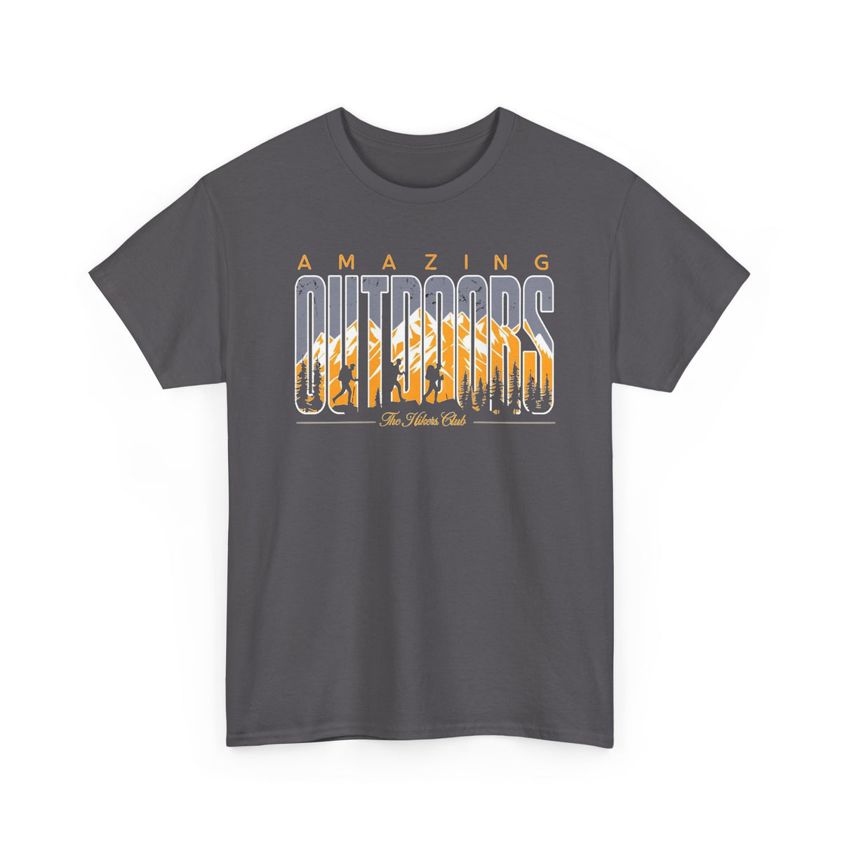 Amazing Outdoors T-Shirt — Scenic Mountain Camping Graphic Tee