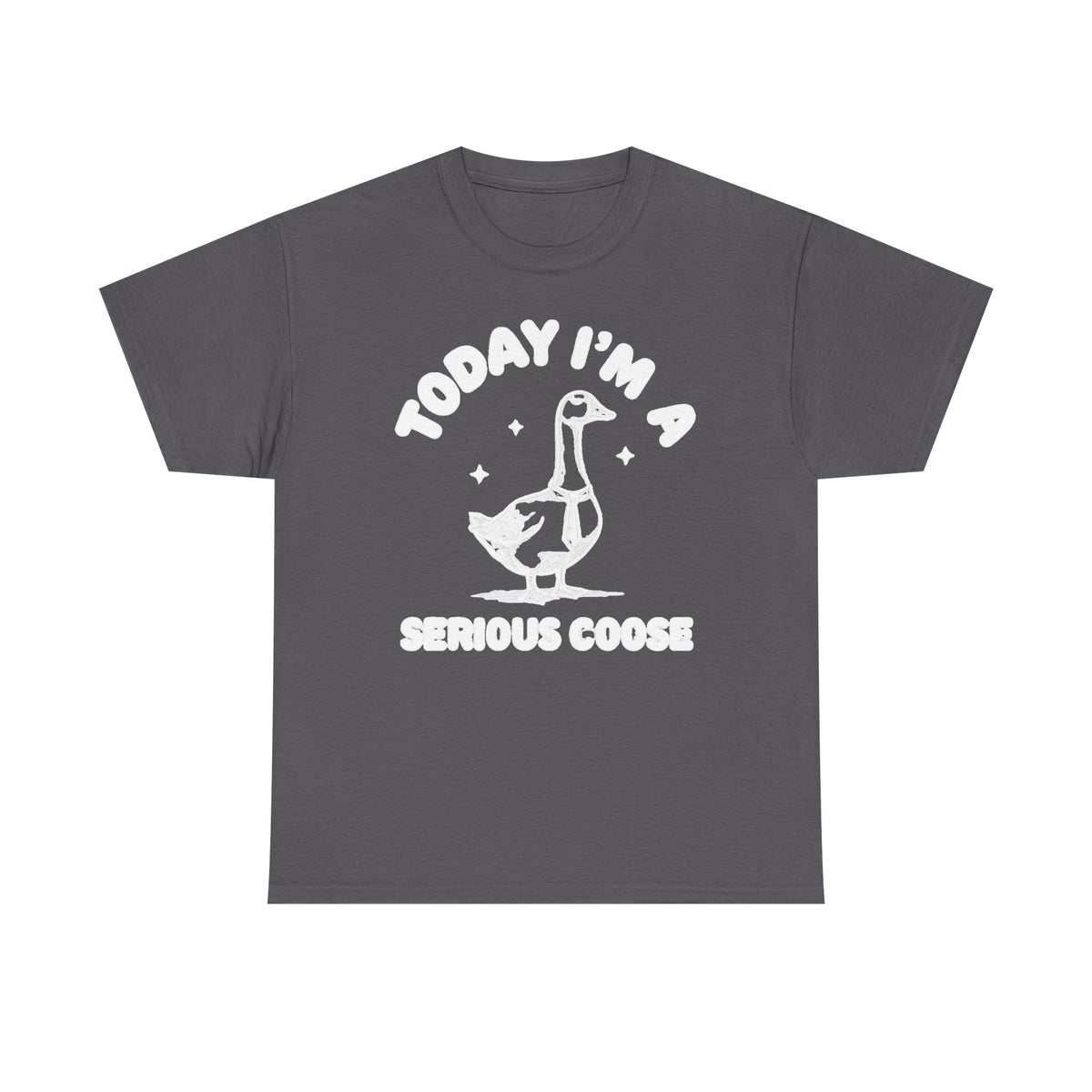 Serious Goose T‑Shirt — "Today I'm a Serious Goose" Funny Graphic Tee