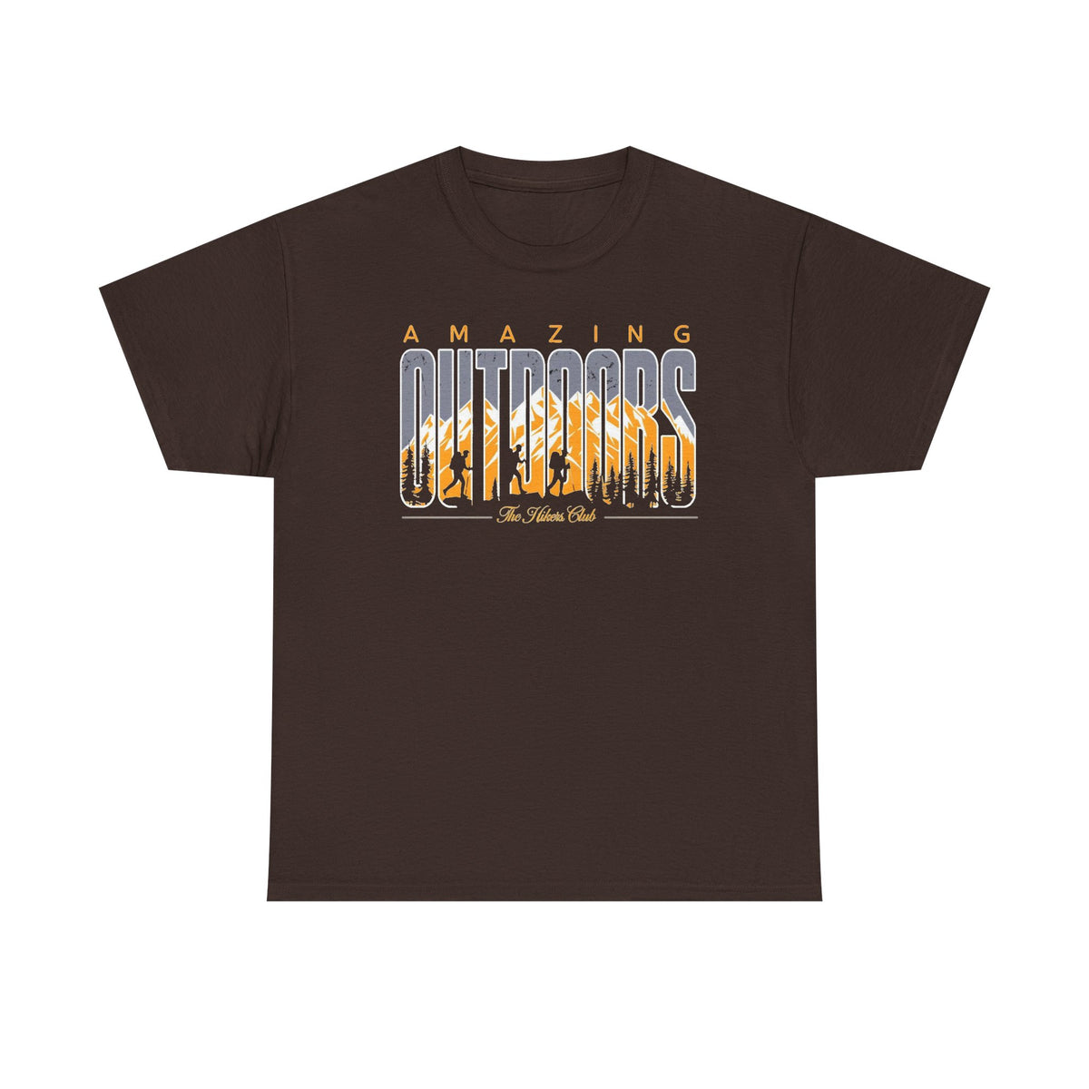 Amazing Outdoors T-Shirt — Scenic Mountain Camping Graphic Tee