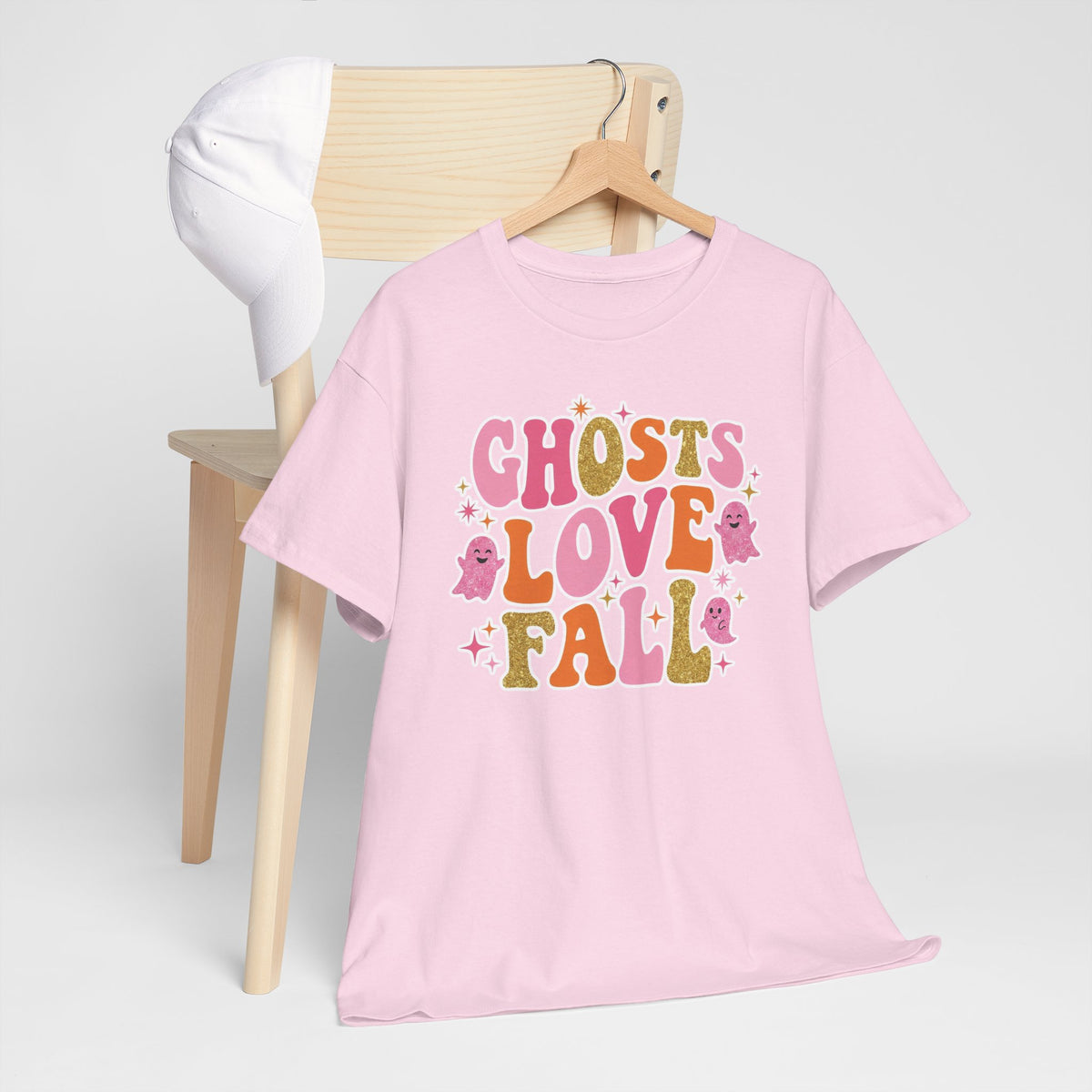 Ghosts Love Fall Halloween Unisex T-Shirt