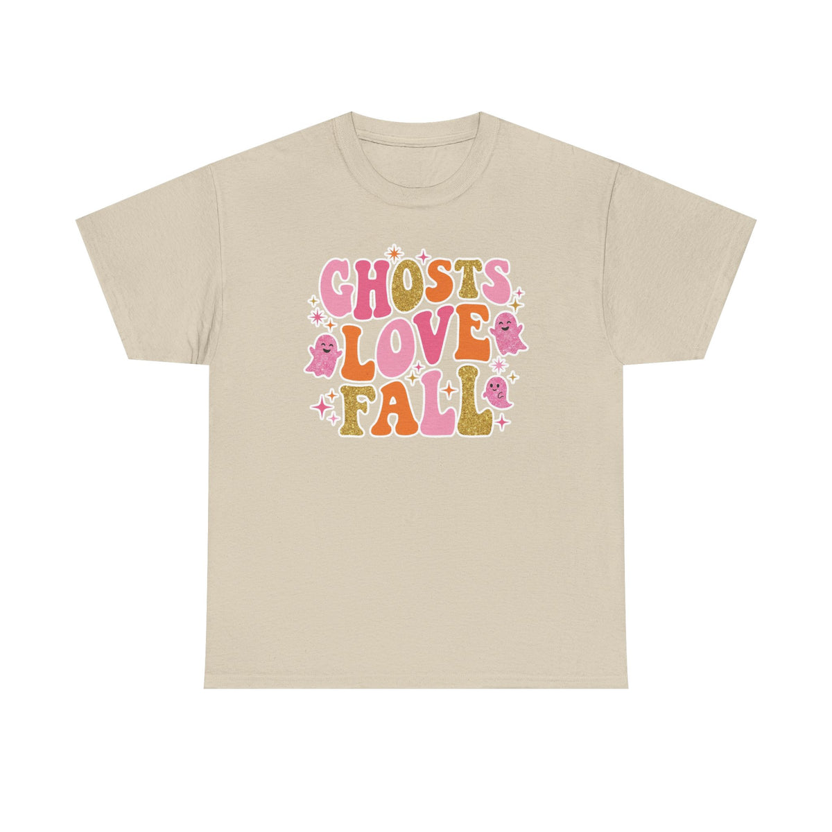 Ghosts Love Fall Halloween Unisex T-Shirt