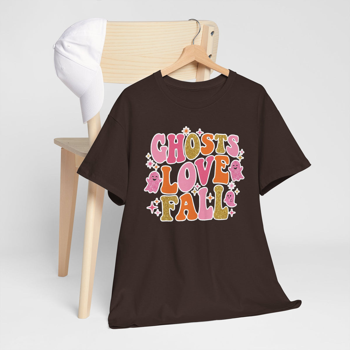 Ghosts Love Fall Halloween Unisex T-Shirt