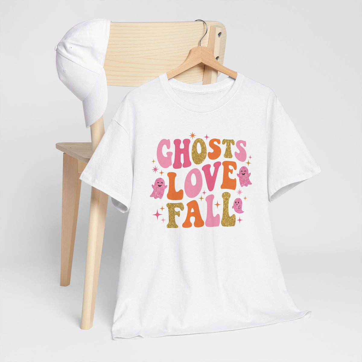 Ghosts Love Fall Halloween Unisex T-Shirt