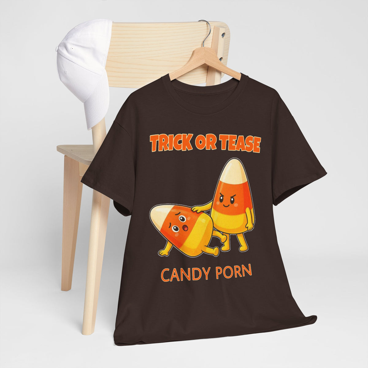 Halloween Candy Porn T-Shirt - "Trick or Tease" Funny Candy Porn Tee