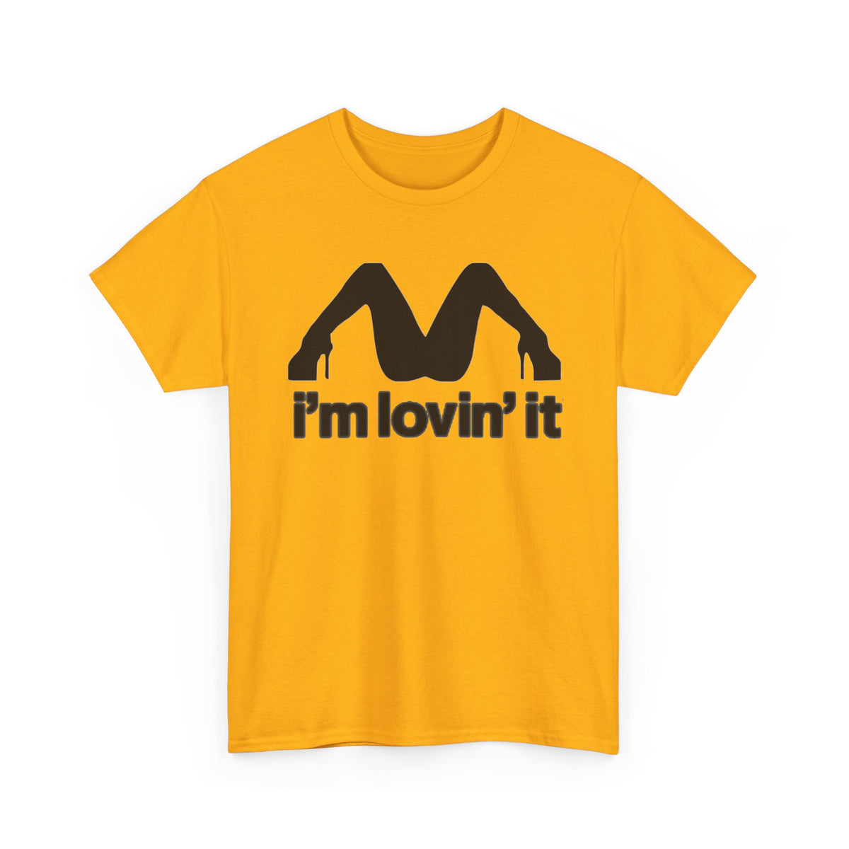 I'm Lovin' It Graphic Tee — Parody Arch Logo T-Shirt