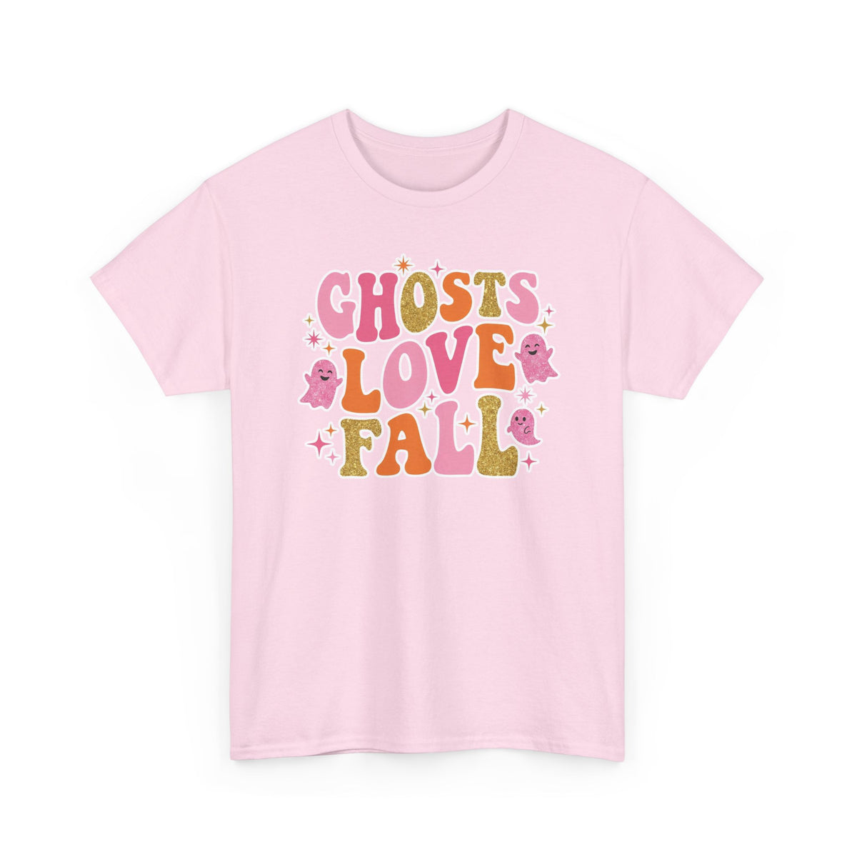 Ghosts Love Fall Halloween Unisex T-Shirt