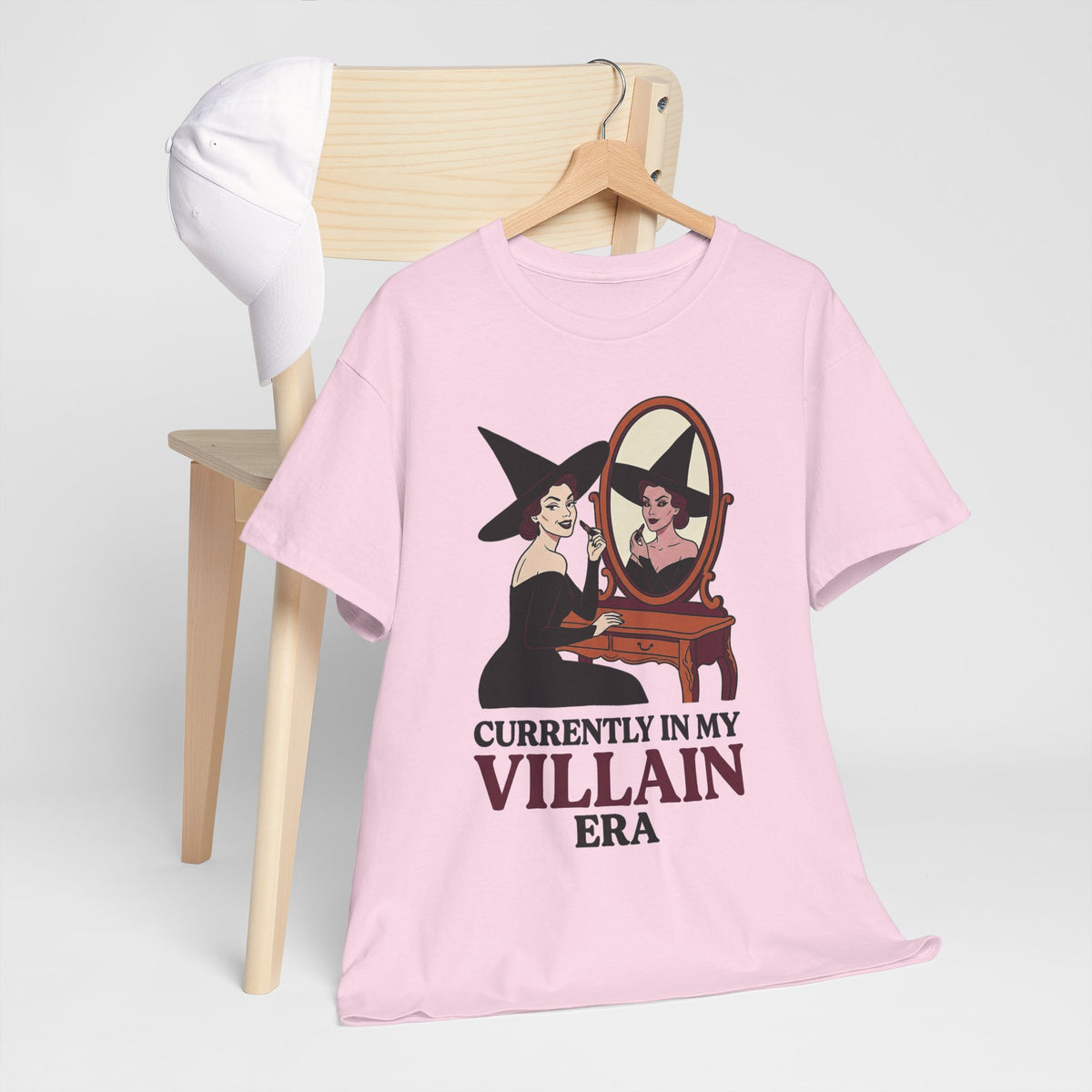 Villain Era T‑Shirt — "Currently In My Villain Era" Witch Mirror Graphic Tee