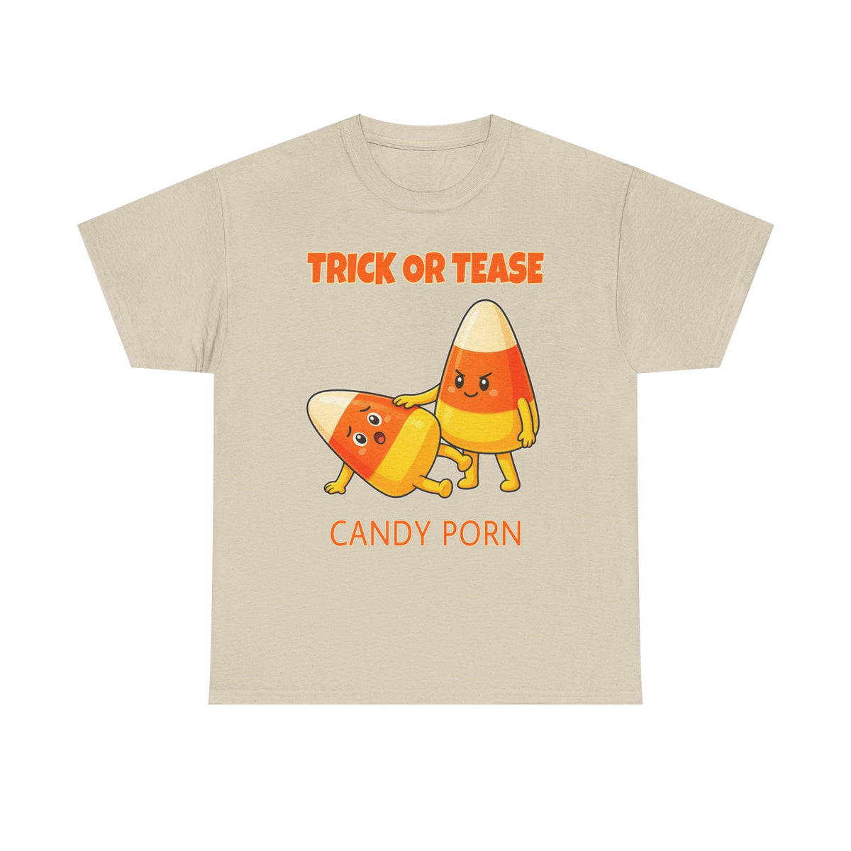 Halloween Candy Porn T-Shirt - "Trick or Tease" Funny Candy Porn Tee