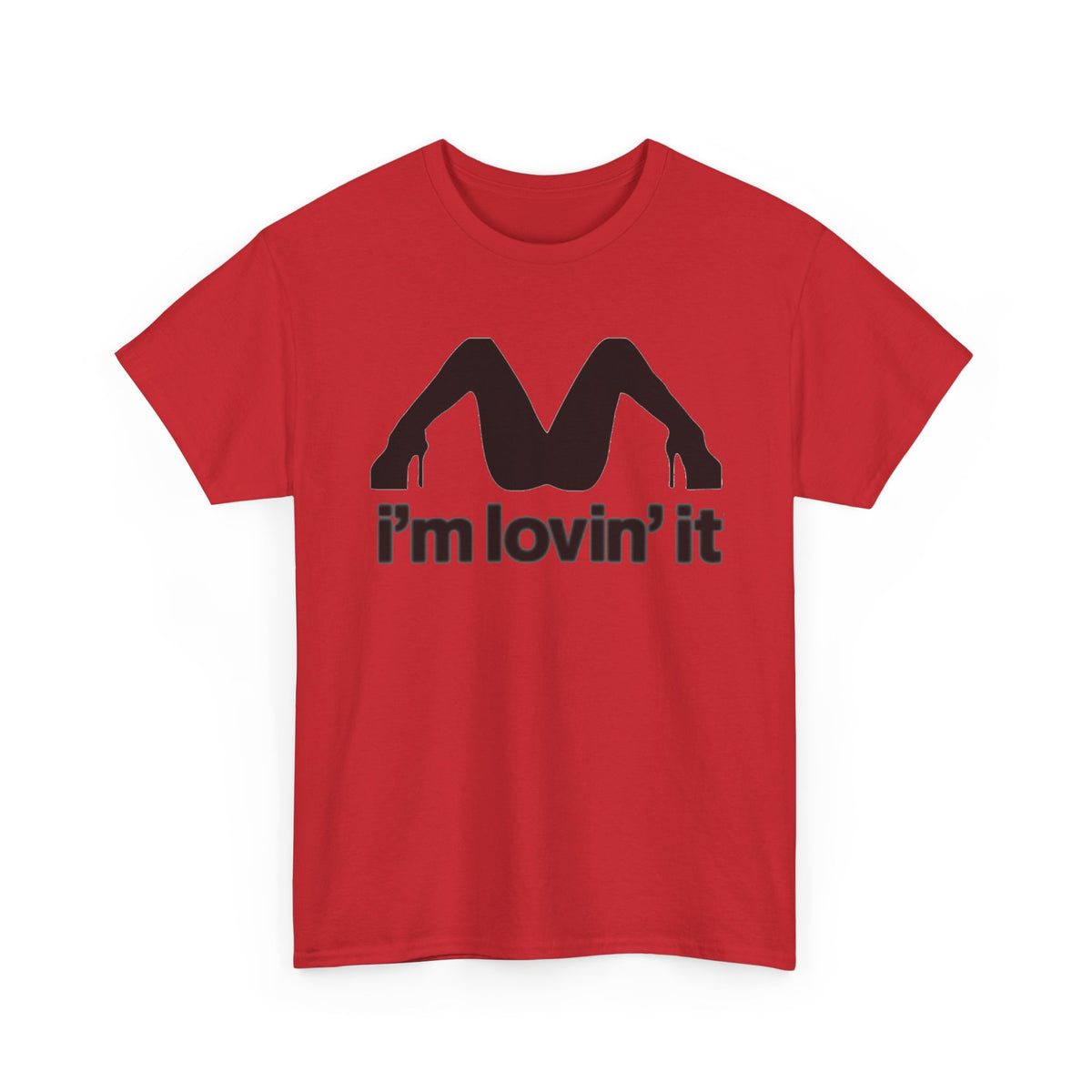 I'm Lovin' It Graphic Tee — Parody Arch Logo T-Shirt