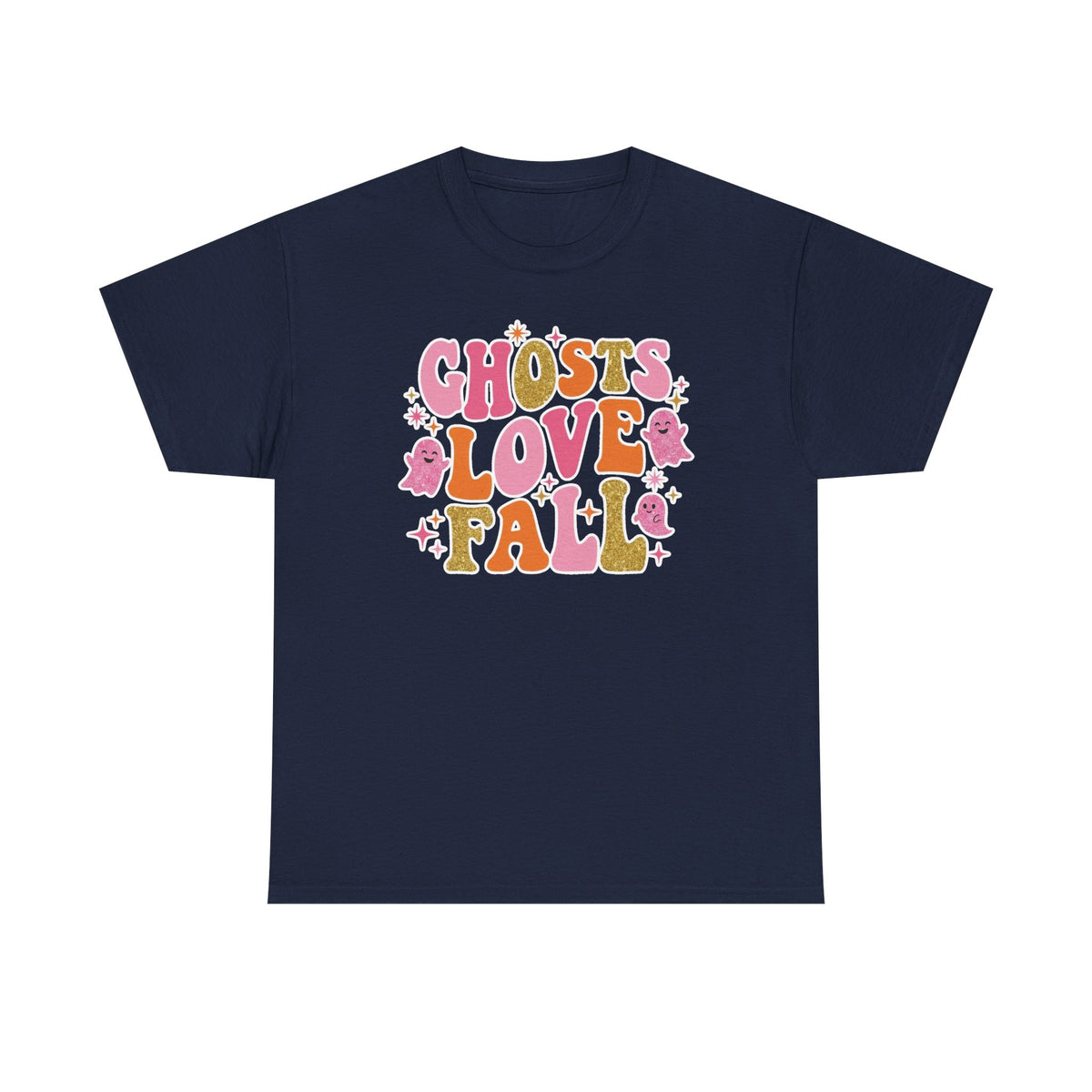 Ghosts Love Fall Halloween Unisex T-Shirt