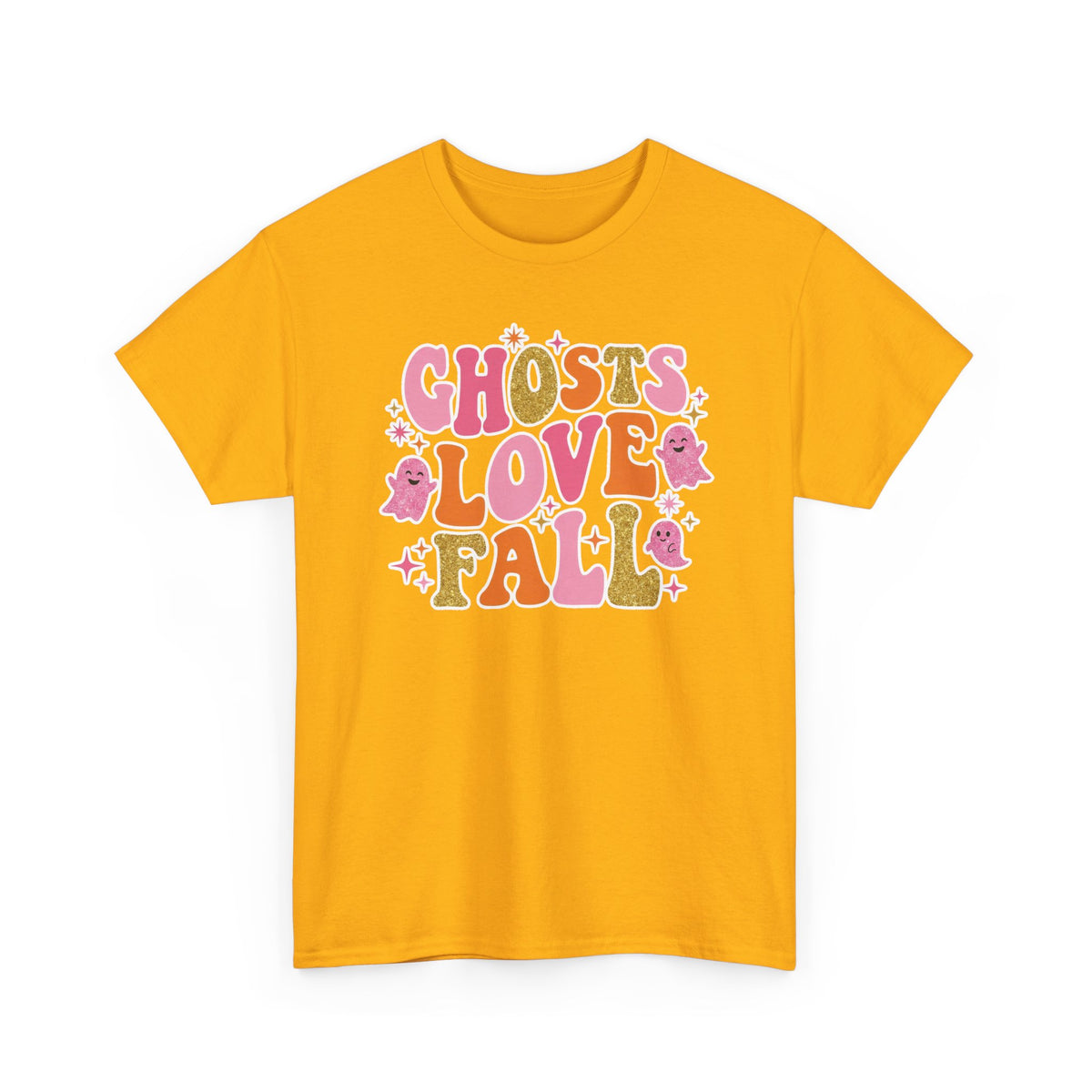 Ghosts Love Fall Halloween Unisex T-Shirt